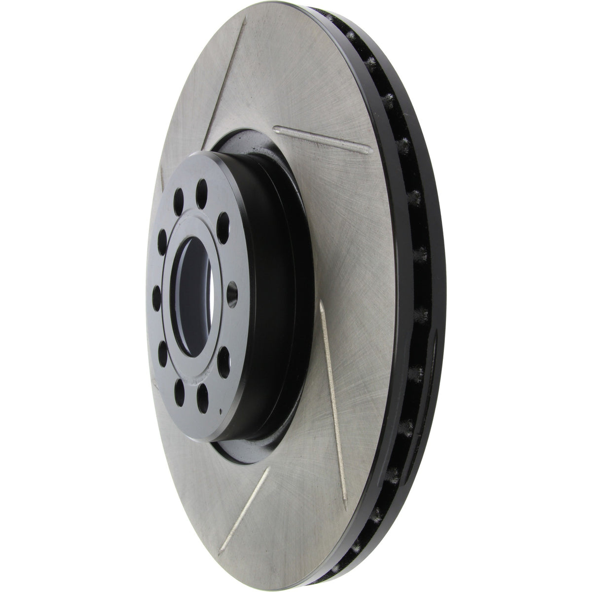 StopTech Sport Slotted Brake Rotor; Front Right