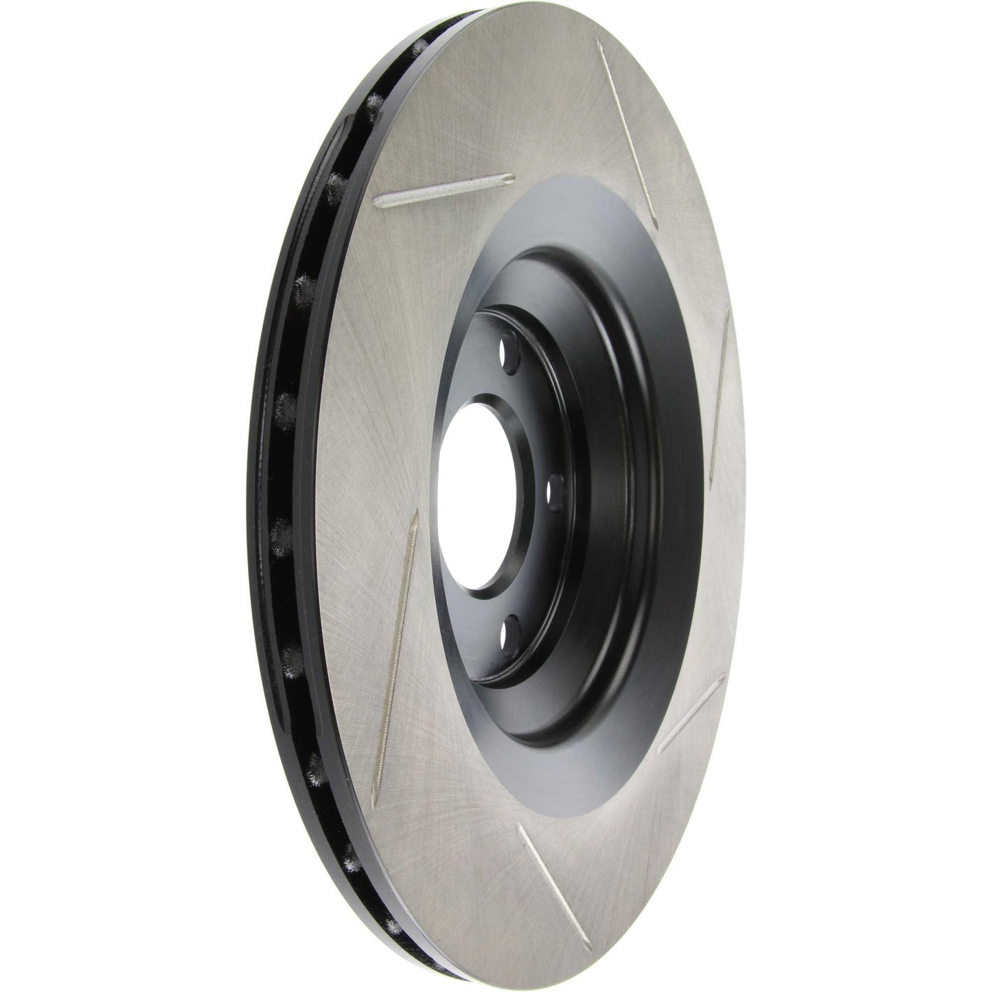 StopTech Sport Slotted Brake Rotor; Rear Left