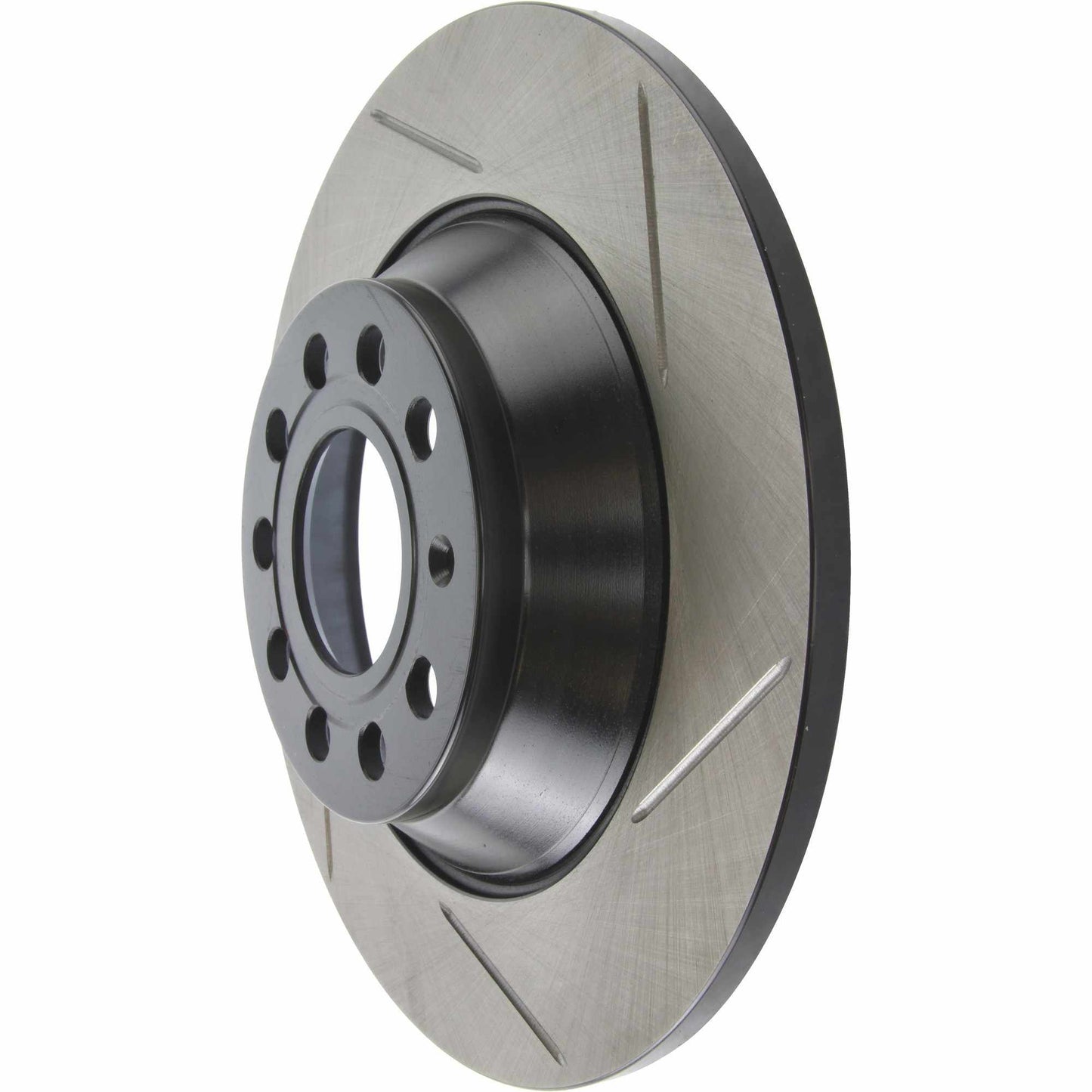 StopTech Sport Slotted Brake Rotor; Rear Left