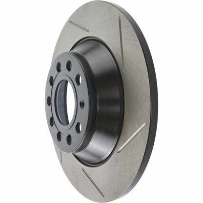 StopTech Sport Slotted Brake Rotor; Rear Left