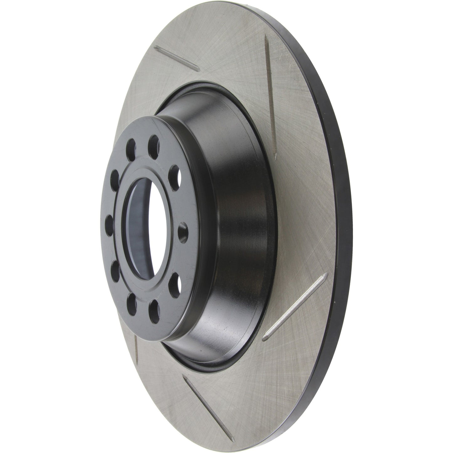 StopTech Sport Slotted Brake Rotor; Rear Left