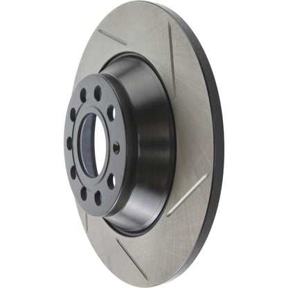 StopTech Sport Slotted Brake Rotor; Rear Left