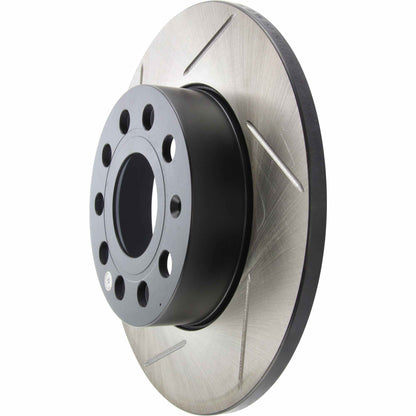 StopTech Power Slot 05-10 VW Jetta (except Wagon) Rear Left Slotted Rotor 126.33105SL
