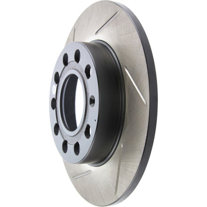 StopTech Sport Slotted Brake Rotor; Rear Left
