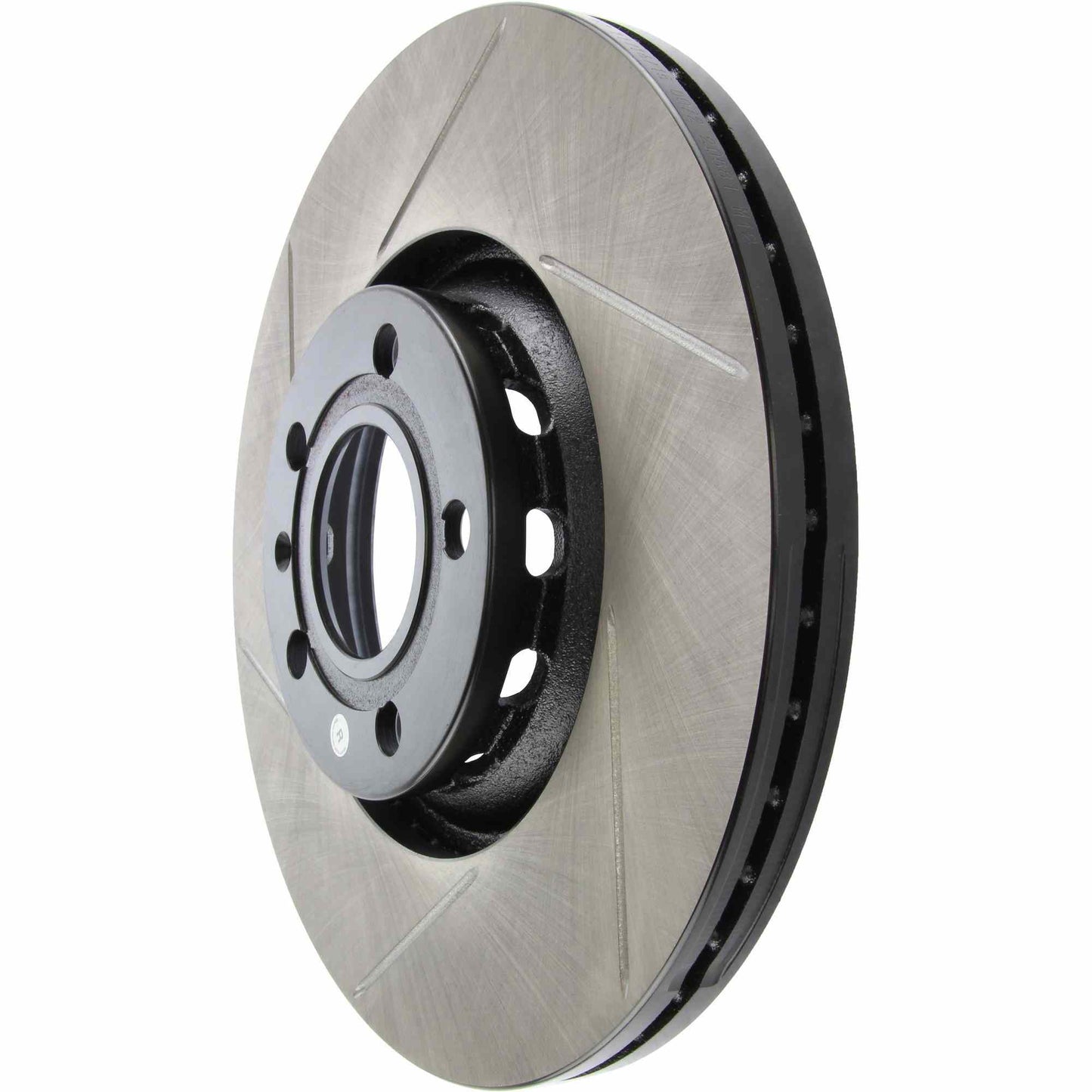 StopTech Sport Slotted Brake Rotor; Front Left