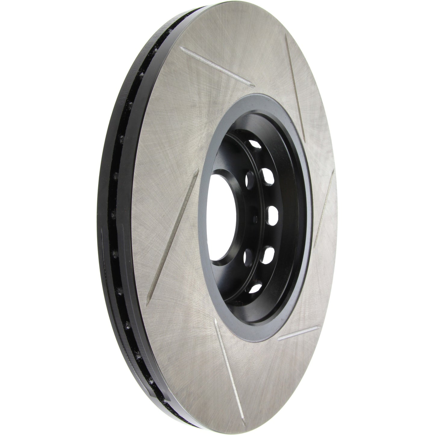 StopTech Sport Slotted Brake Rotor; Front Left