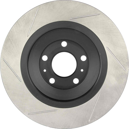 StopTech 07-09 Audi S8 / 05-10 Audi A8 Quattro Rear Left Cryo Sport Slotted Rotor 126.33109CSL