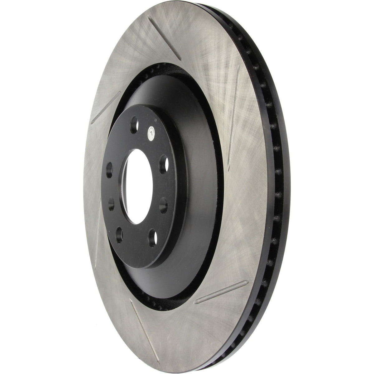 StopTech Sport Slotted Brake Rotor; Rear Left