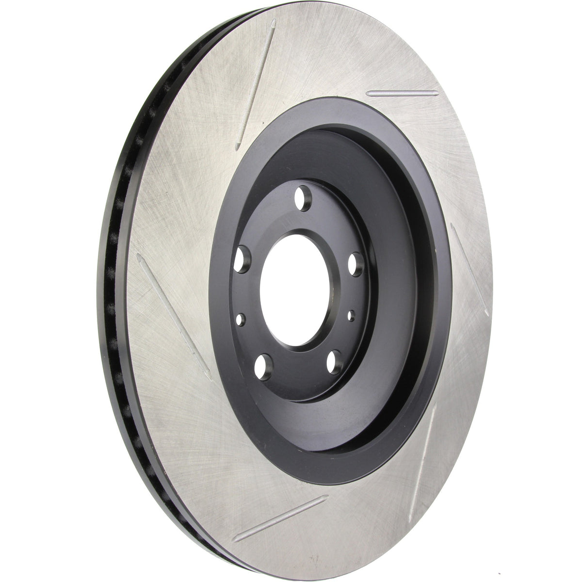 StopTech Sport Slotted Brake Rotor; Rear Left