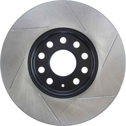StopTech Sport Slotted Brake Rotor; Front And Rear Left