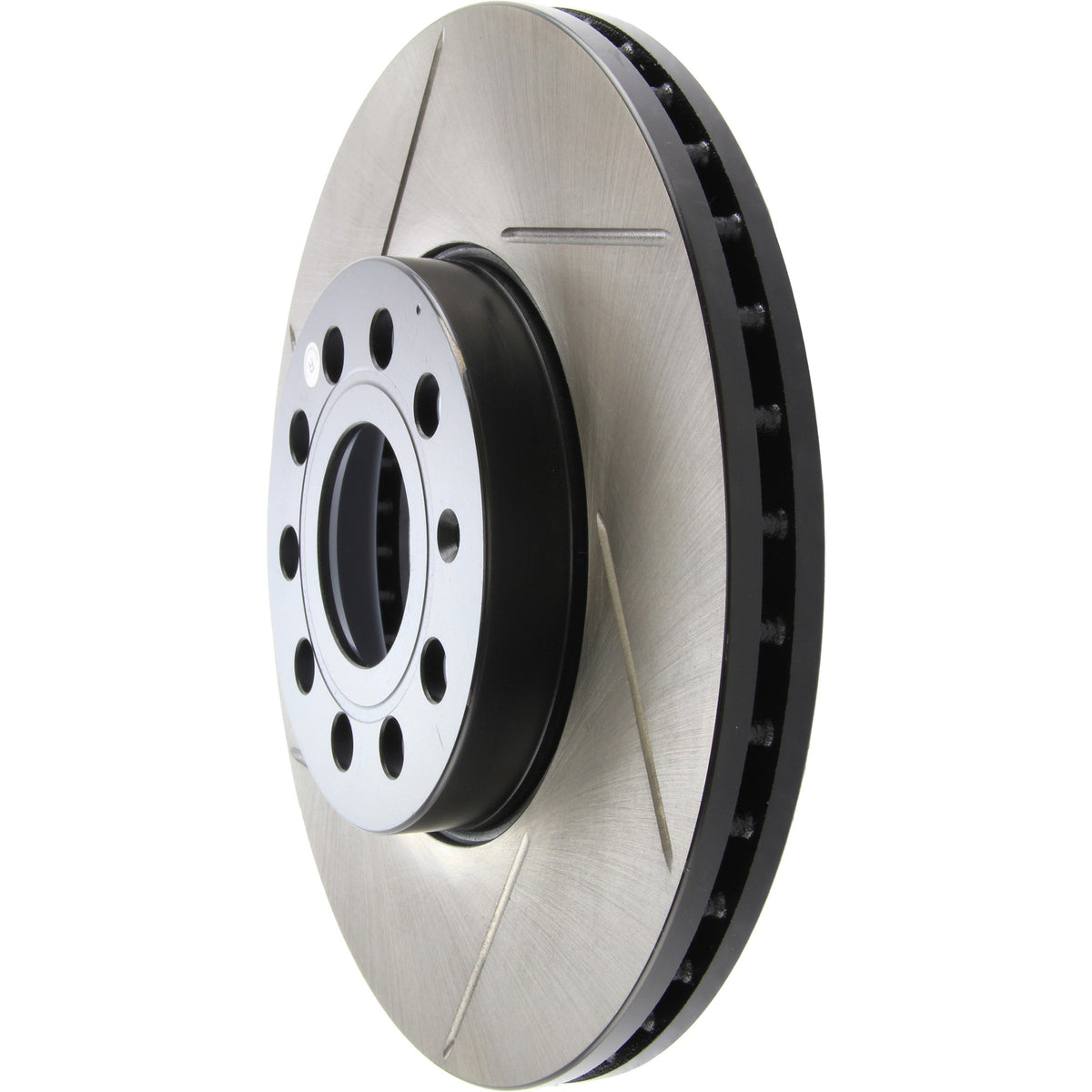 StopTech Sport Slotted Brake Rotor; Front And Rear Left