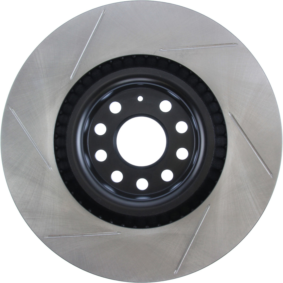 StopTech Sport Slotted Brake Rotor; Front Left