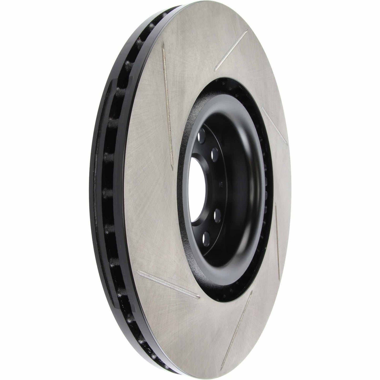 StopTech Sport Slotted Brake Rotor; Front Left