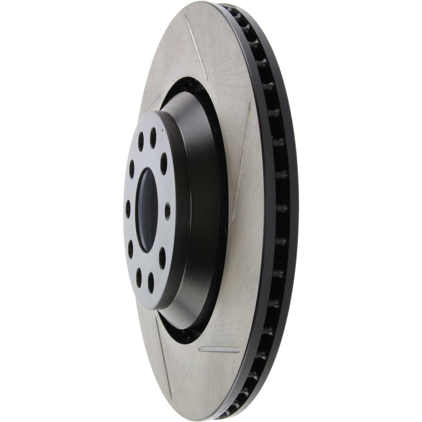 StopTech Power Slot 09 VW CC (Passat CC) / 06-09 Passat (except Syncro) Left Rear Slotted Rotor 126.33113SL