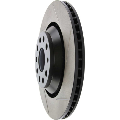 StopTech Power Slot 09 VW CC (Passat CC) / 06-09 Passat (except Syncro) Left Rear Slotted Rotor 126.33113SL