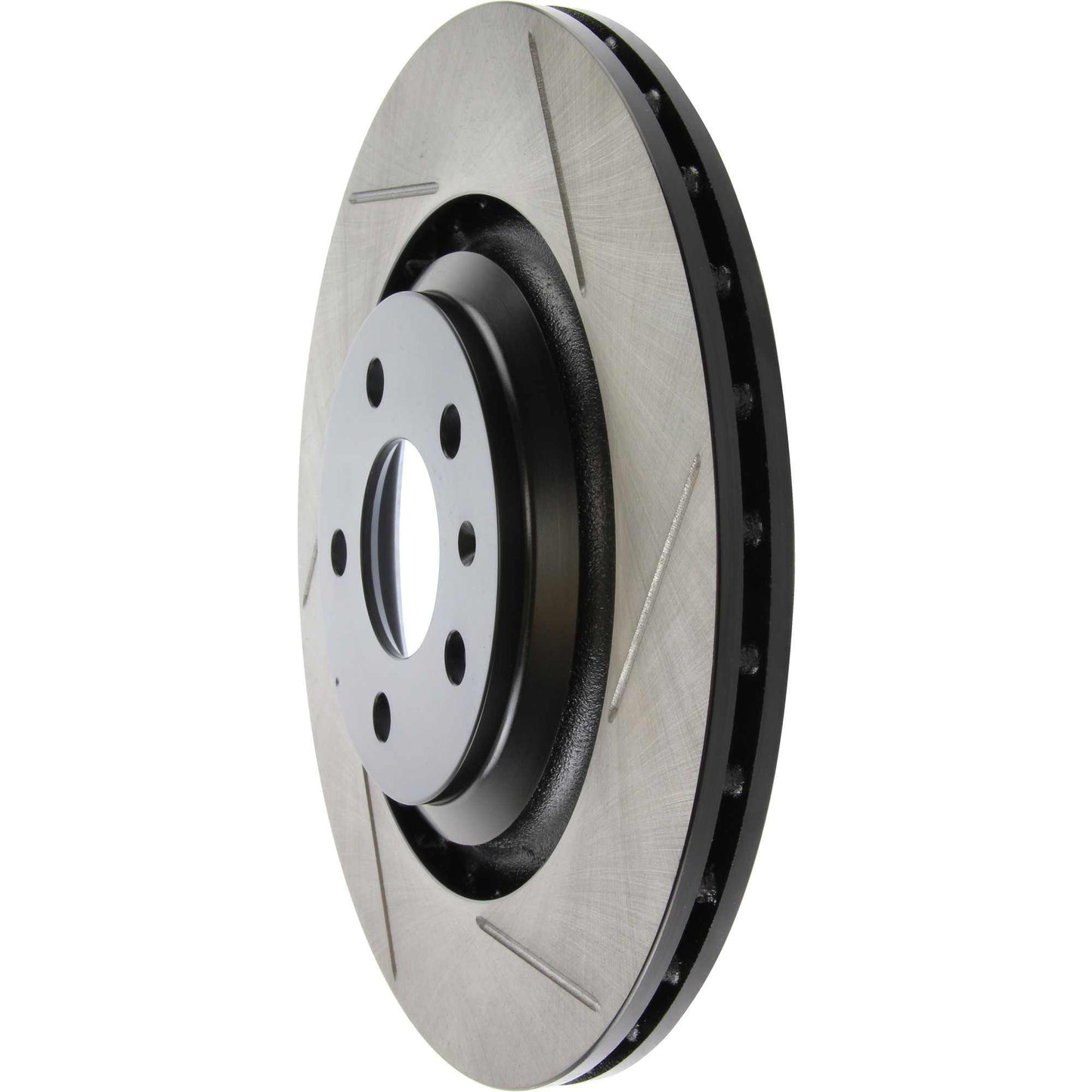 StopTech Sport Slotted Brake Rotor; Rear Left