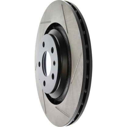 StopTech Sport Slotted Brake Rotor; Rear Left