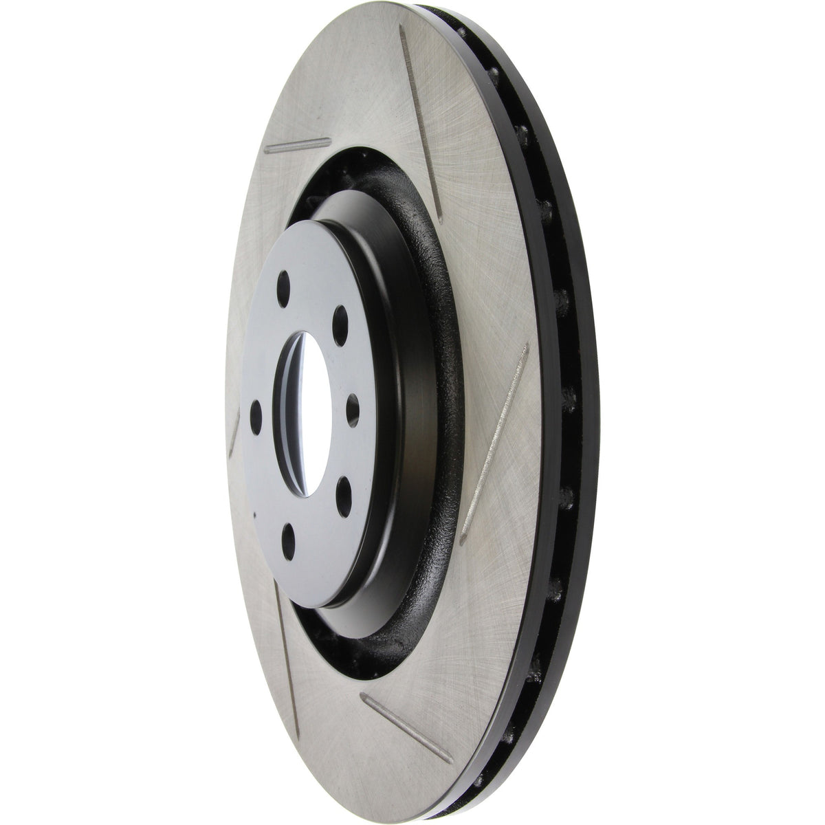 StopTech Sport Slotted Brake Rotor; Rear Left