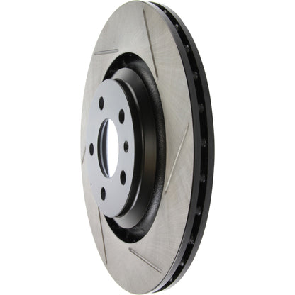 StopTech Sport Slotted Brake Rotor; Rear Left