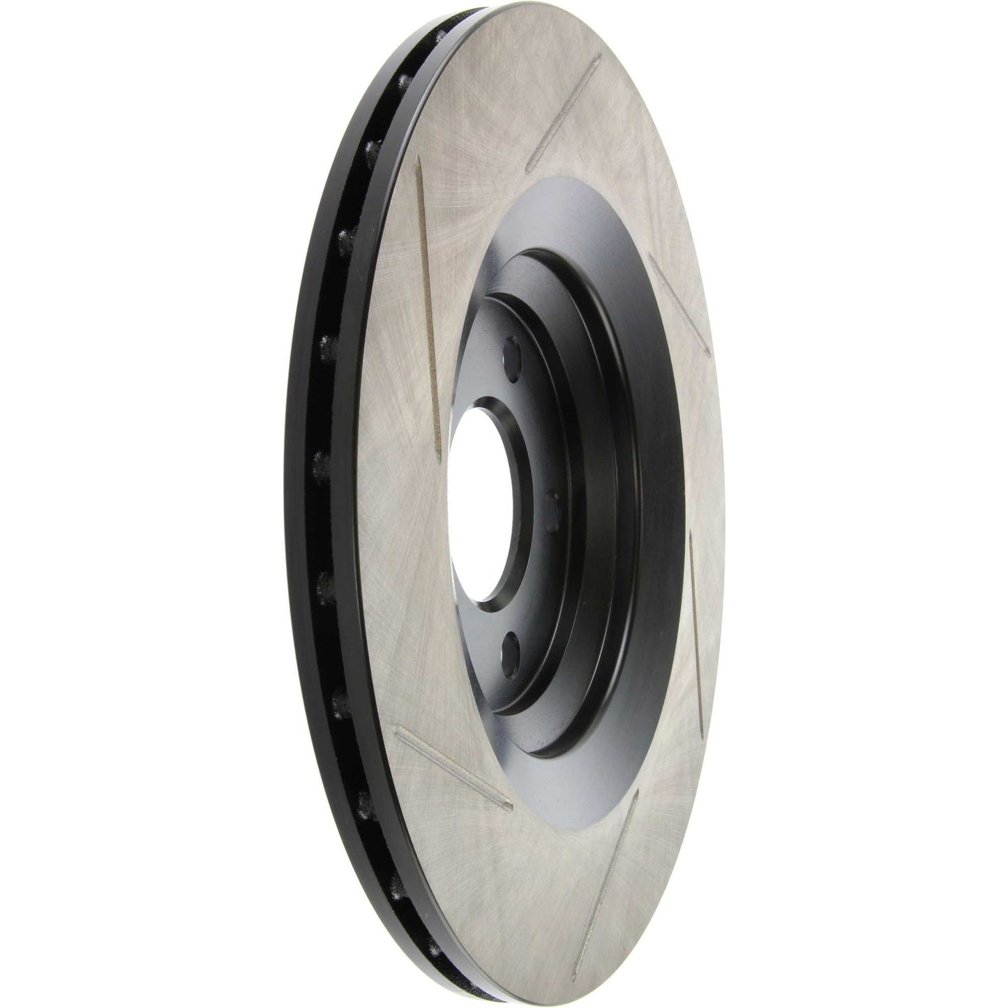 StopTech Sport Slotted Brake Rotor; Rear Left