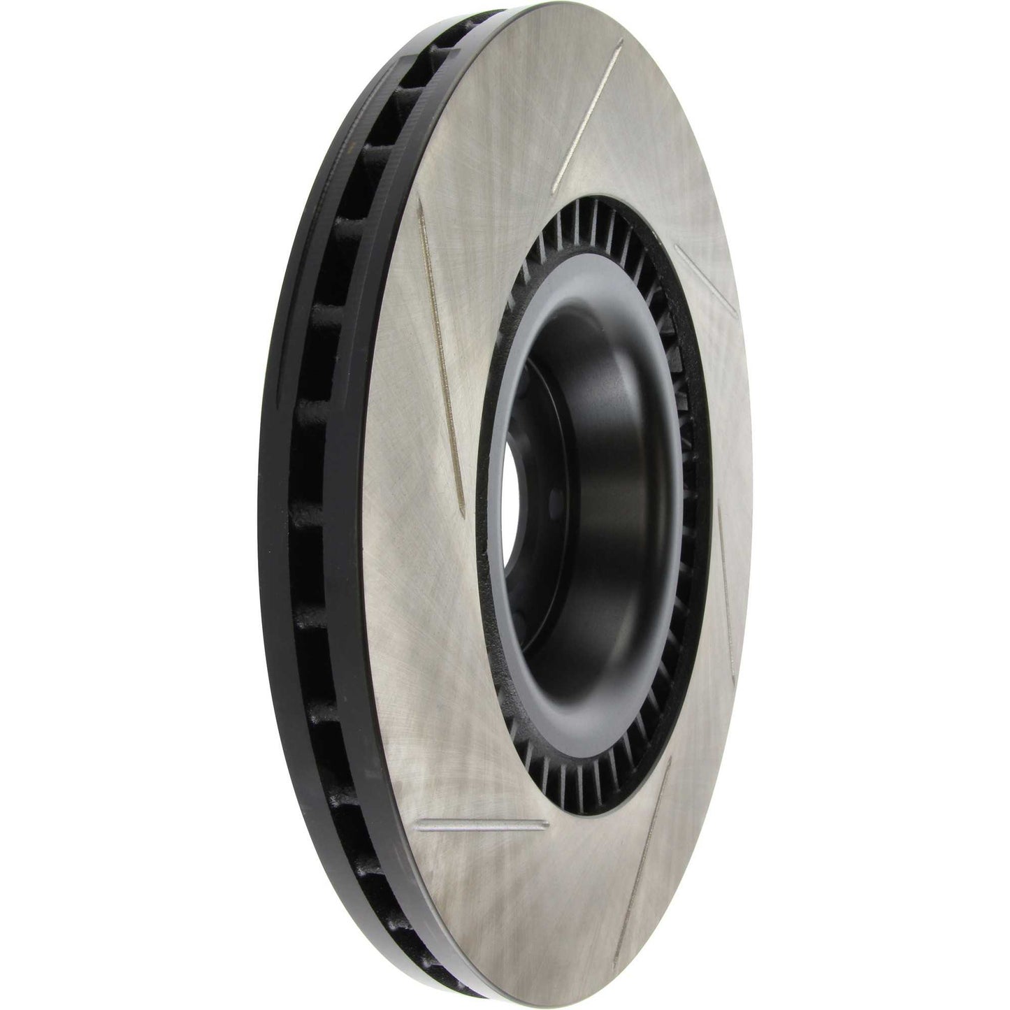 StopTech Sport Slotted Brake Rotor; Front Left