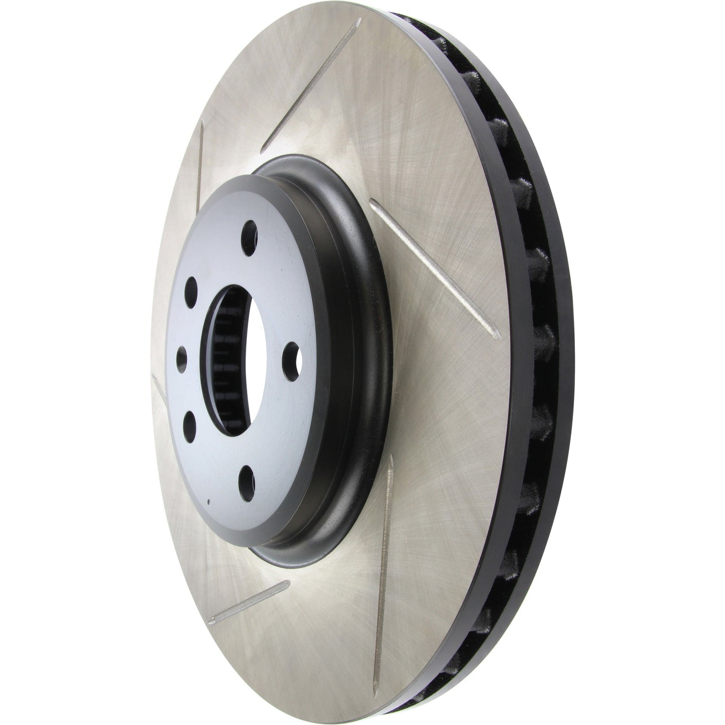 StopTech Sport Slotted Brake Rotor; Front Left