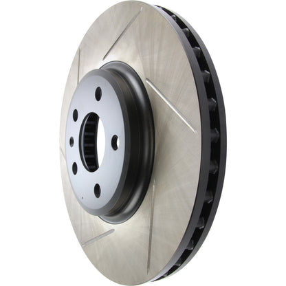 StopTech Sport Slotted Brake Rotor; Front Left