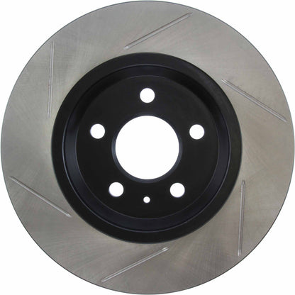 StopTech 09-16 Audi A4 Rear Left Cryo Slotted Rotor 126.33127CSL