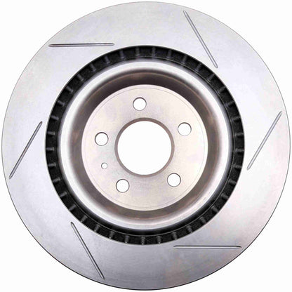 StopTech Power Slot 11-15 Audi A8 Quattro Rear Right Slotted Rotor 126.33133SR