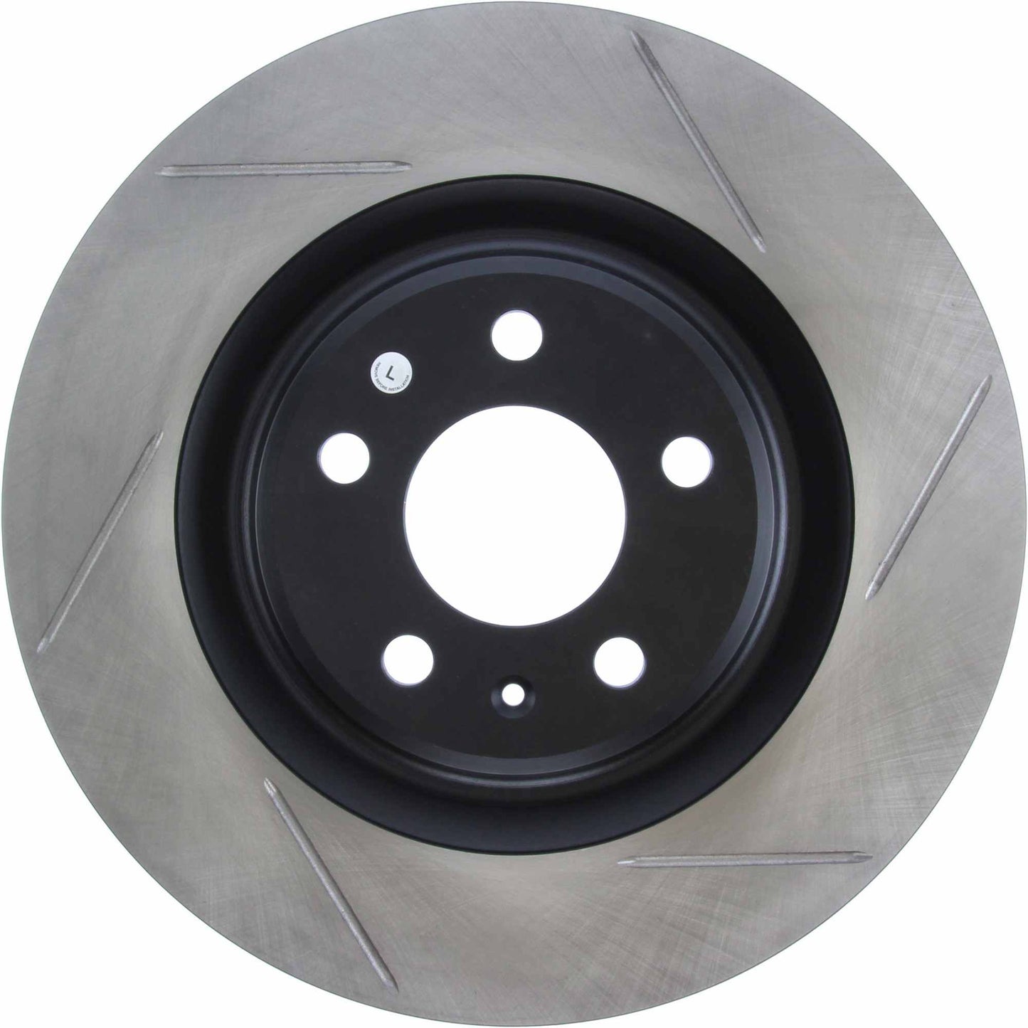 StopTech Sport Slotted Brake Rotor; Rear Left