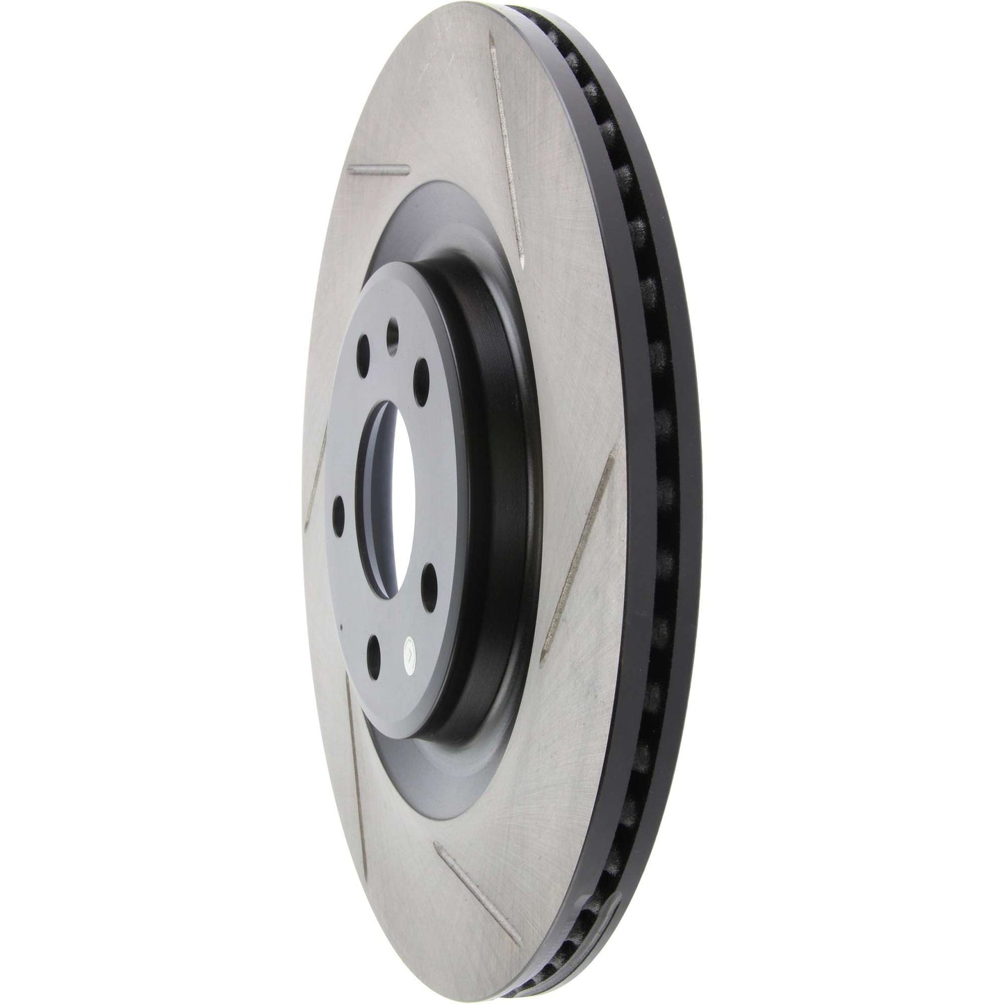 StopTech Sport Slotted Brake Rotor; Rear Left