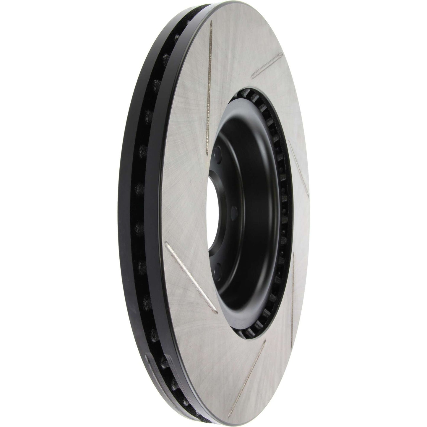 StopTech 12-13 Audi A6 Quattro/11-12 A7 Quattro / 10-13 S4 Front Left Cryo Slotted Rotor 126.33138CSL
