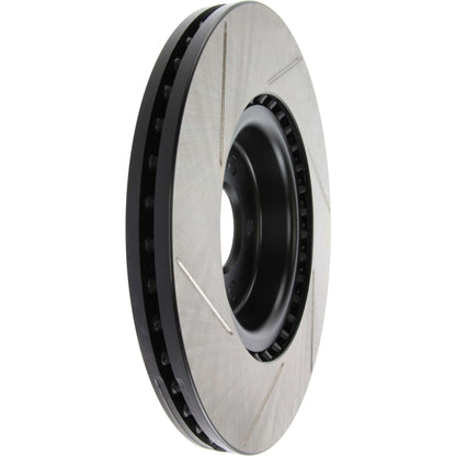 StopTech 12-13 Audi A6 Quattro/11-12 A7 Quattro / 10-13 S4 Front Left Cryo Slotted Rotor 126.33138CSL