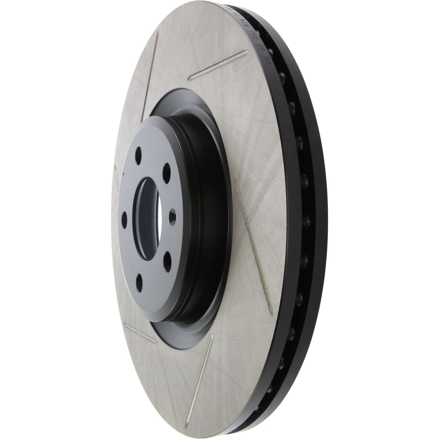 StopTech Sport Slotted Brake Rotor; Front Right
