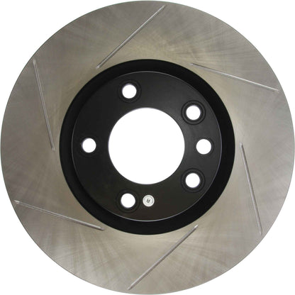 StopTech 11-14 Porsche Cayenne / 11-15 VW Touareg Front Right Slotted Sport Brake Rotor 126.33141SR