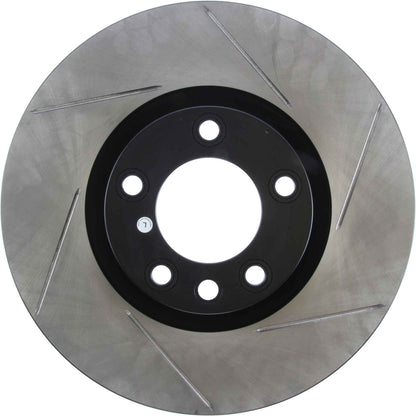 StopTech 11-14 Porsche Cayenne / 11-15 VW Touareg Front Left Slotted Sport Brake Rotor 126.33142SL