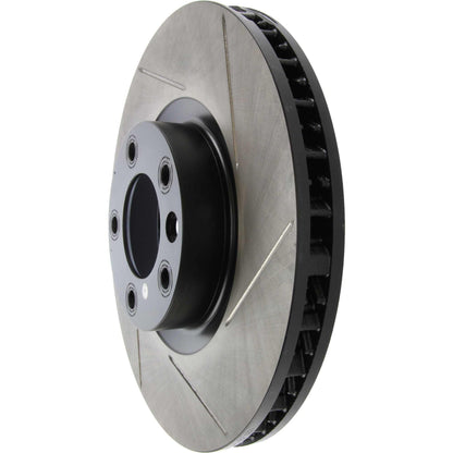 StopTech 11-14 Porsche Cayenne / 11-15 VW Touareg Front Left Slotted Sport Brake Rotor 126.33142SL