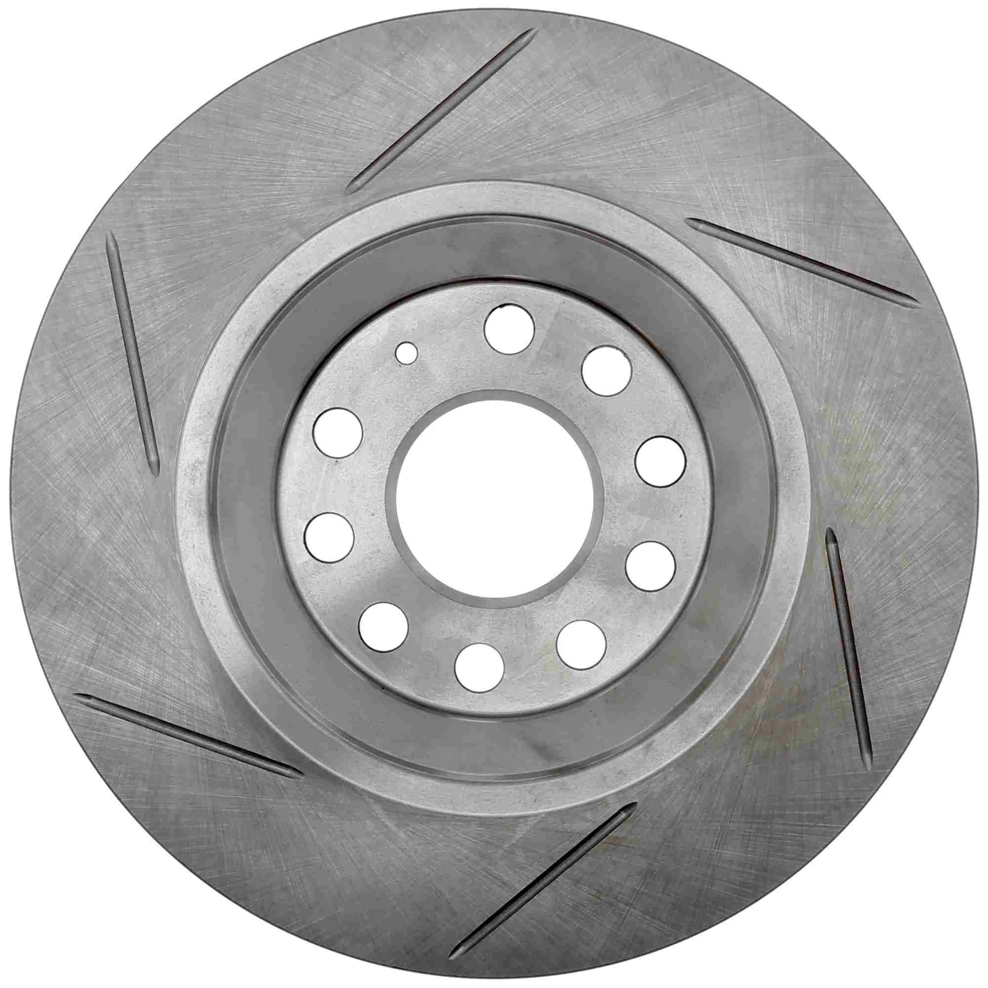 Stoptech 2016 Audi A3/S3 VW Golf R Rear Left Sport Slotted Brake Rotor 126.33153SL