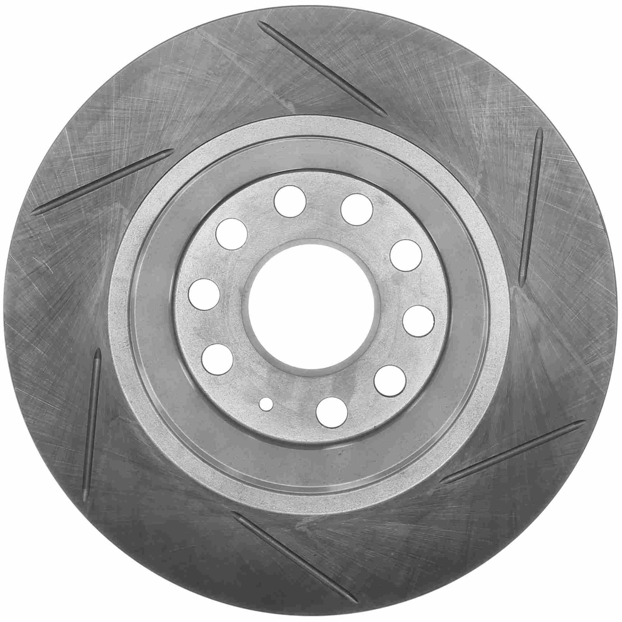 Stoptech 2016 Audi A3/S3 VW Golf R Rear Right Sport Slotted Brake Rotor 126.33153SR