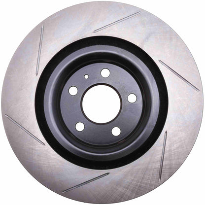 StopTech 16-20 Audi Q7 Rear Left Sport Slotted Brake Rotor 126.33155SL