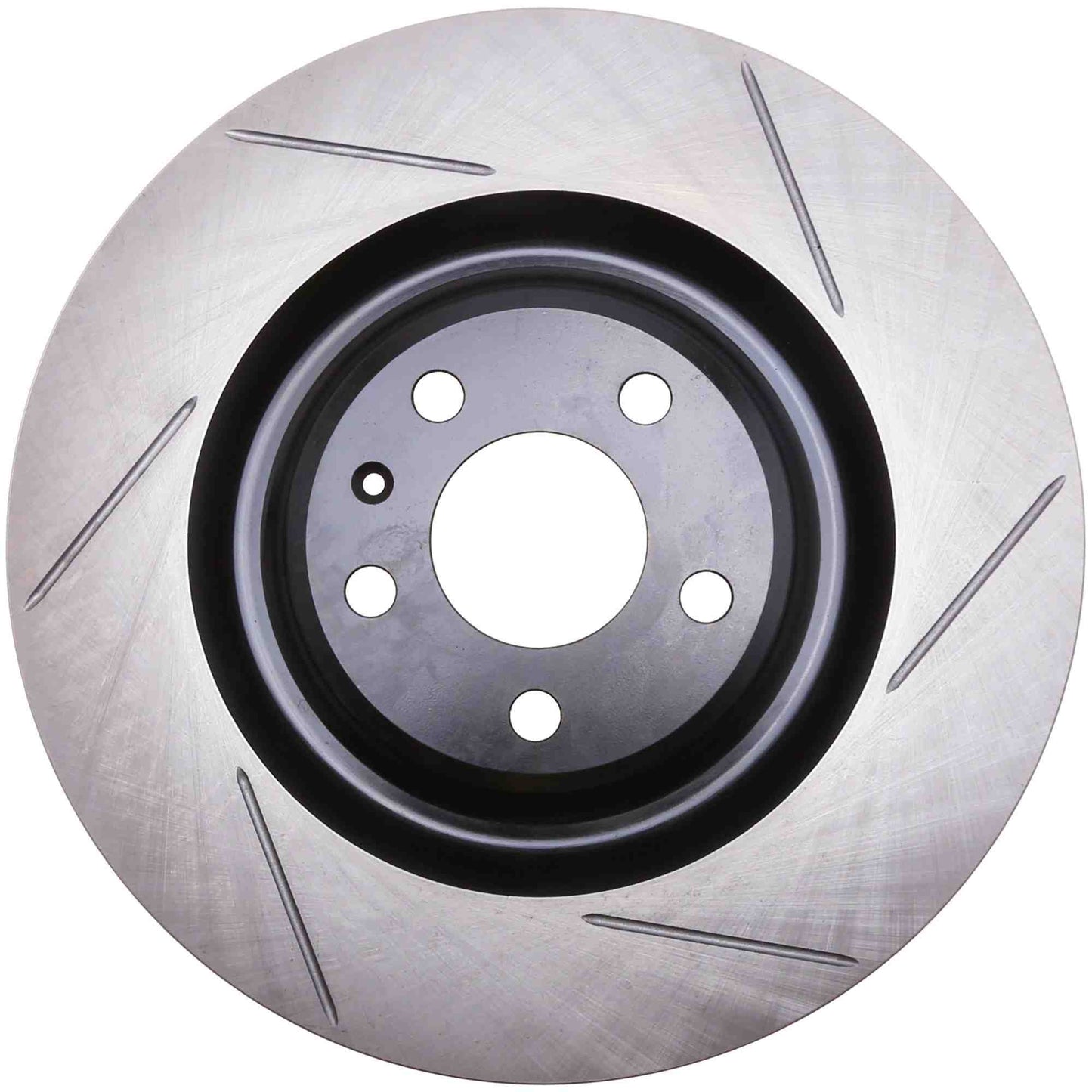 StopTech 16-20 Audi Q7 Rear Left Sport Slotted Brake Rotor 126.33155SL
