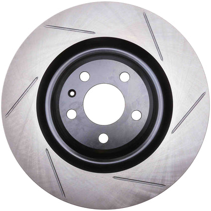 StopTech 16-20 Audi Q7 Rear Left Sport Slotted Brake Rotor 126.33155SL