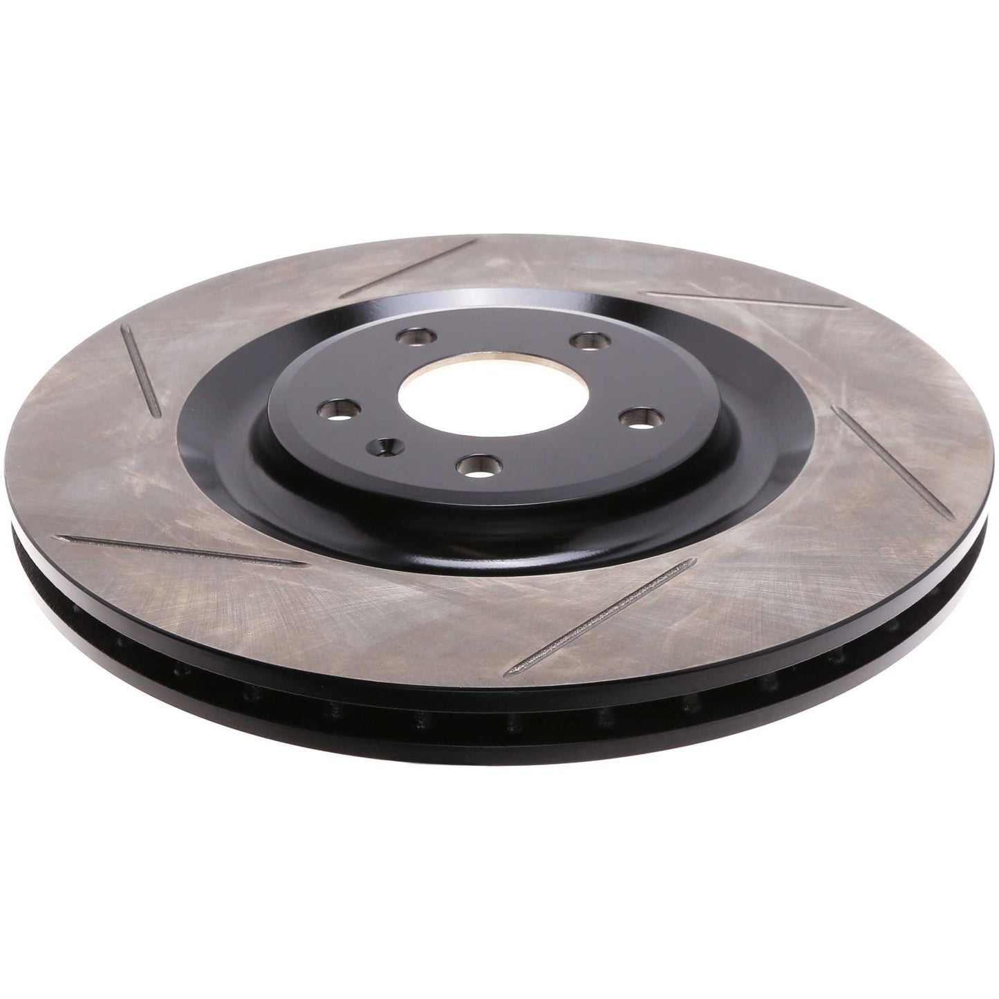 StopTech 16-20 Audi Q7 Rear Right Sport Slotted Brake Rotor 126.33155SR