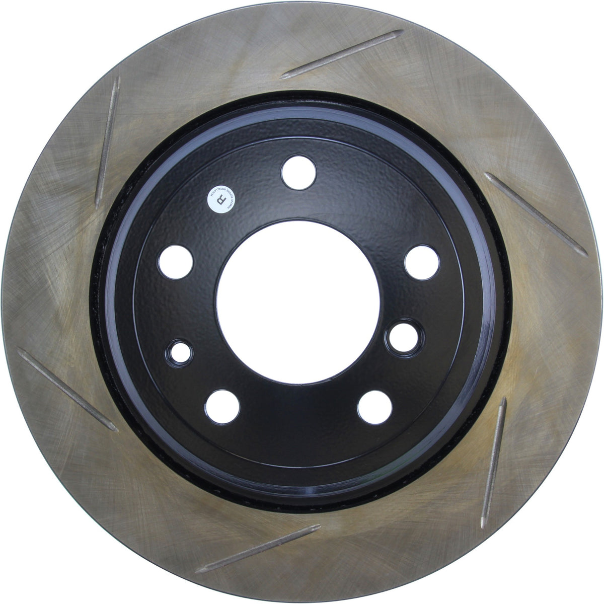 StopTech Sport Slotted Brake Rotor; Rear Left