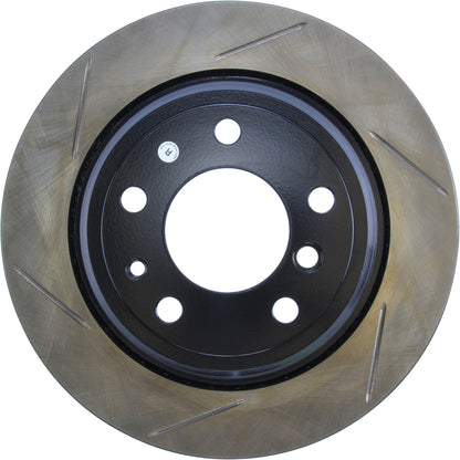 StopTech Sport Slotted Brake Rotor; Rear Left