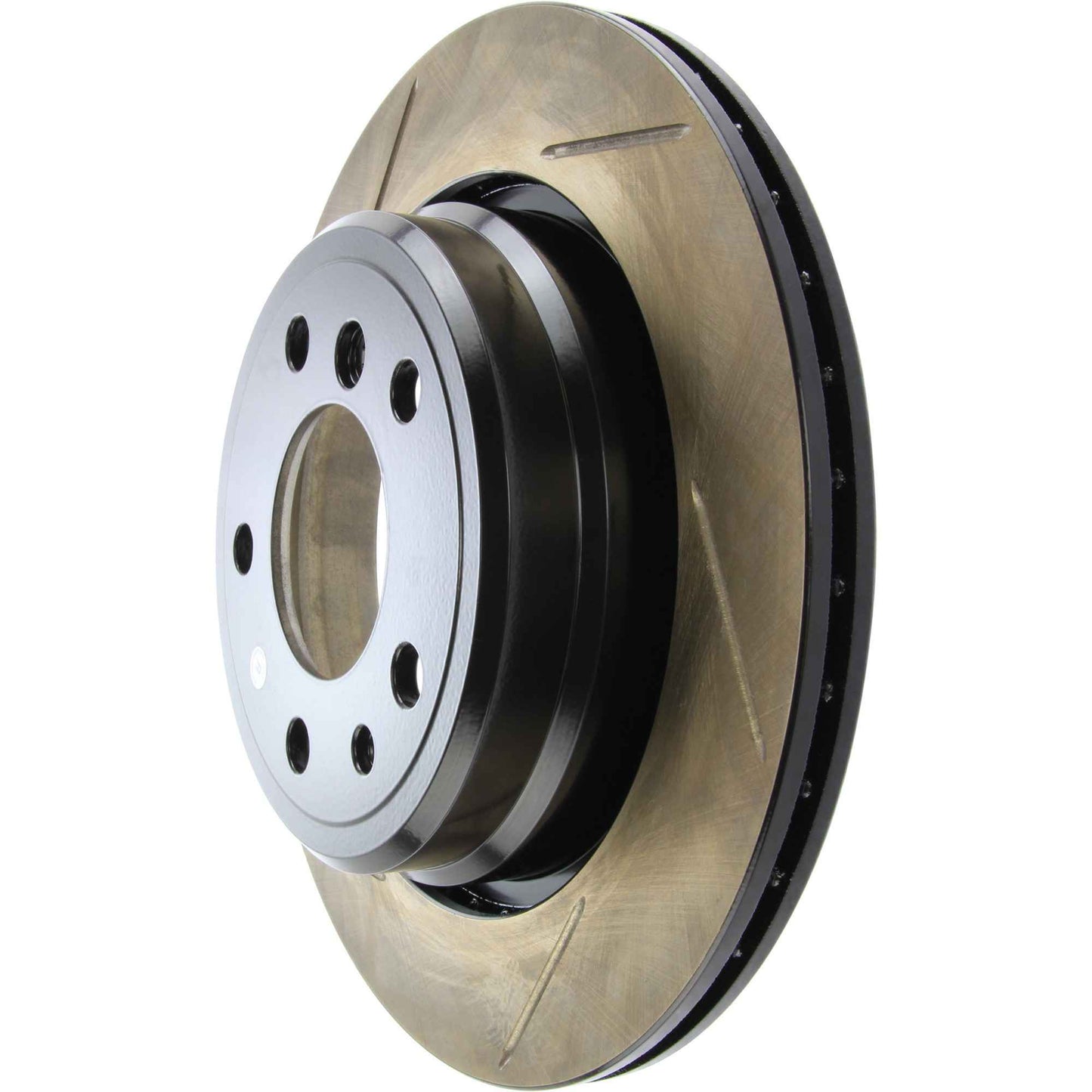 StopTech Sport Slotted Brake Rotor; Rear Left