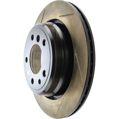 StopTech Sport Slotted Brake Rotor; Rear Left