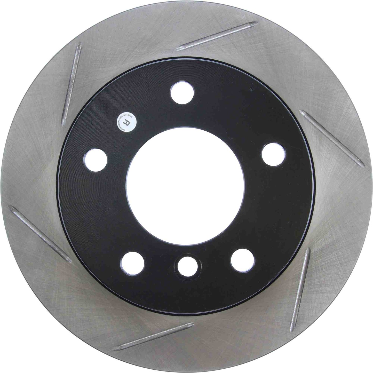 StopTech Sport Slotted Brake Rotor; Rear Left