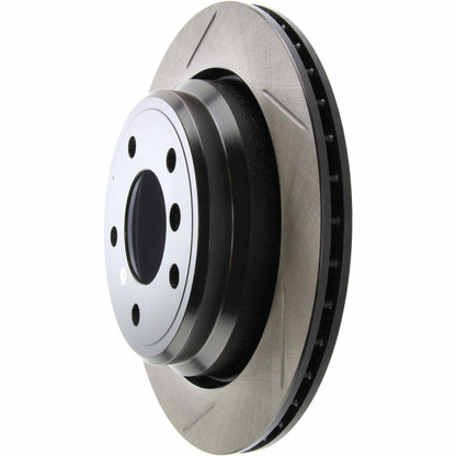 StopTech Power Slot BMW 5 Series (525/528/530/540i) Rear Left Slotted Rotor 126.34046SL