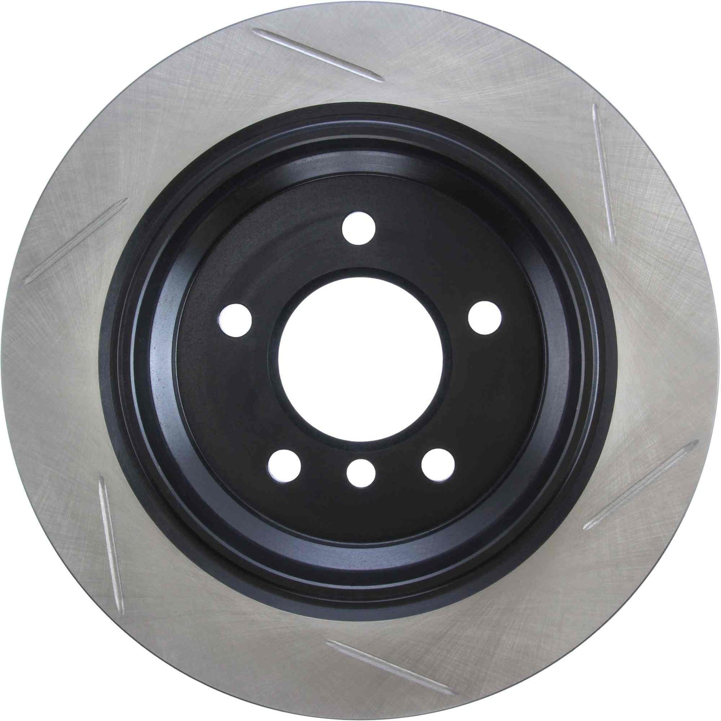 StopTech Power Slot BMW 5 Series (525/528/530/540i) Rear Right Slotted Rotor 126.34046SR